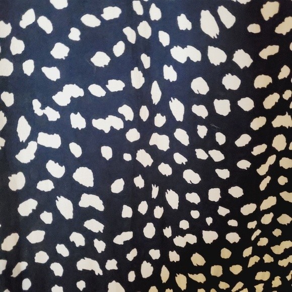 BROVAVE Short Sleeve Shirt Button Down Polka dot Midi dress - Picture 6 of 10